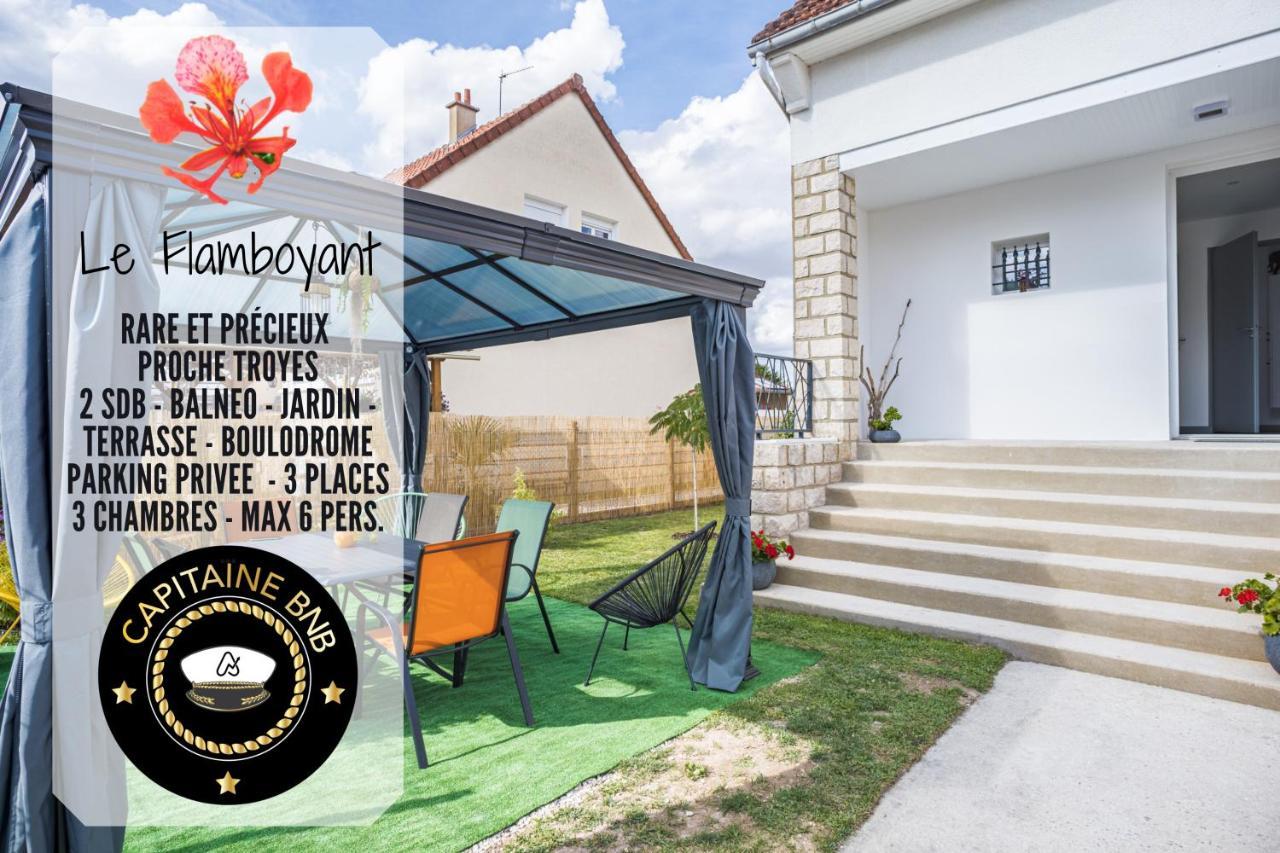 Le Flamboyant - Confort & Rarete - Premium Saint-Andre-les-Vergers ภายนอก รูปภาพ
